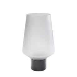 Vase Noble Ring Grau Matt 26Cm
