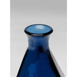 Vase Origami Blau 31Cm