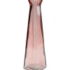 Vase Piramide Rosa 55Cm