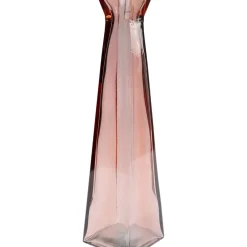 Vase Piramide Rosa 55Cm
