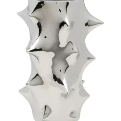 Vase Pointy Silber 30Cm