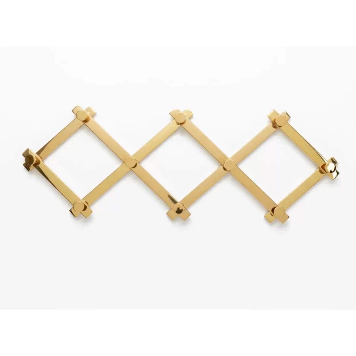 Wandgarderobe Crossing Gold 9(+71)Cm