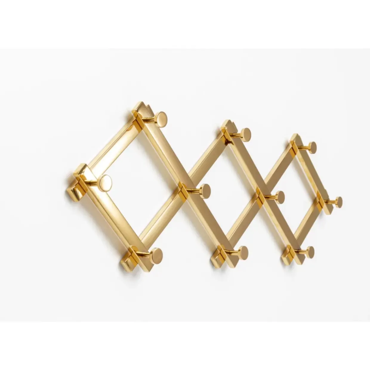 Wandgarderobe Crossing Gold 9(+71)Cm
