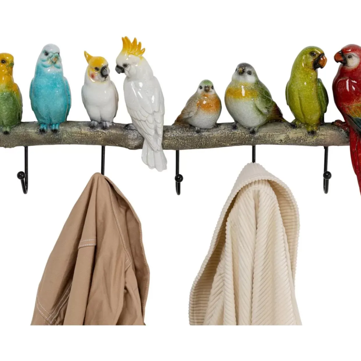 Wandgarderobe Exotic Birds