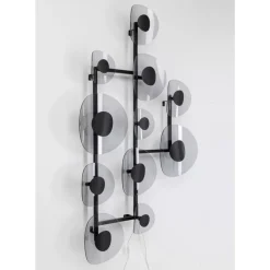 Wandleuchte Mariposa Schwarz Smoke 116X198Cm