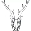 Wandobjekt Antler