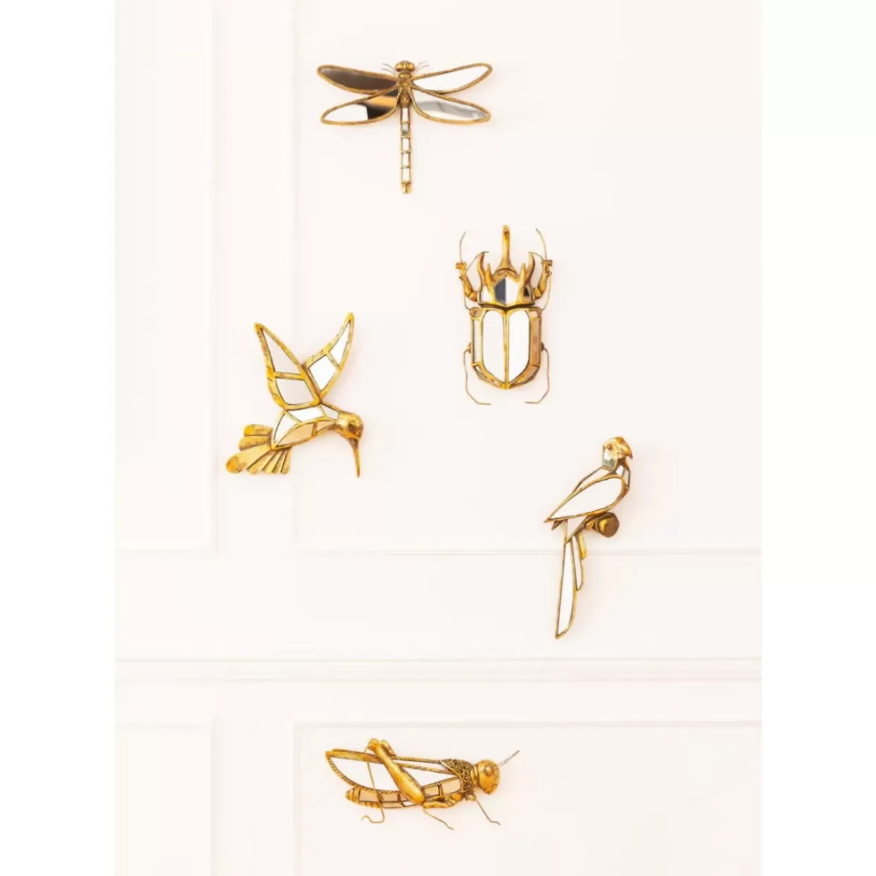 Wandschmuck Beetle Mirror