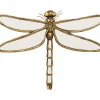 Wandschmuck Dragonfly Mirror 35Cm