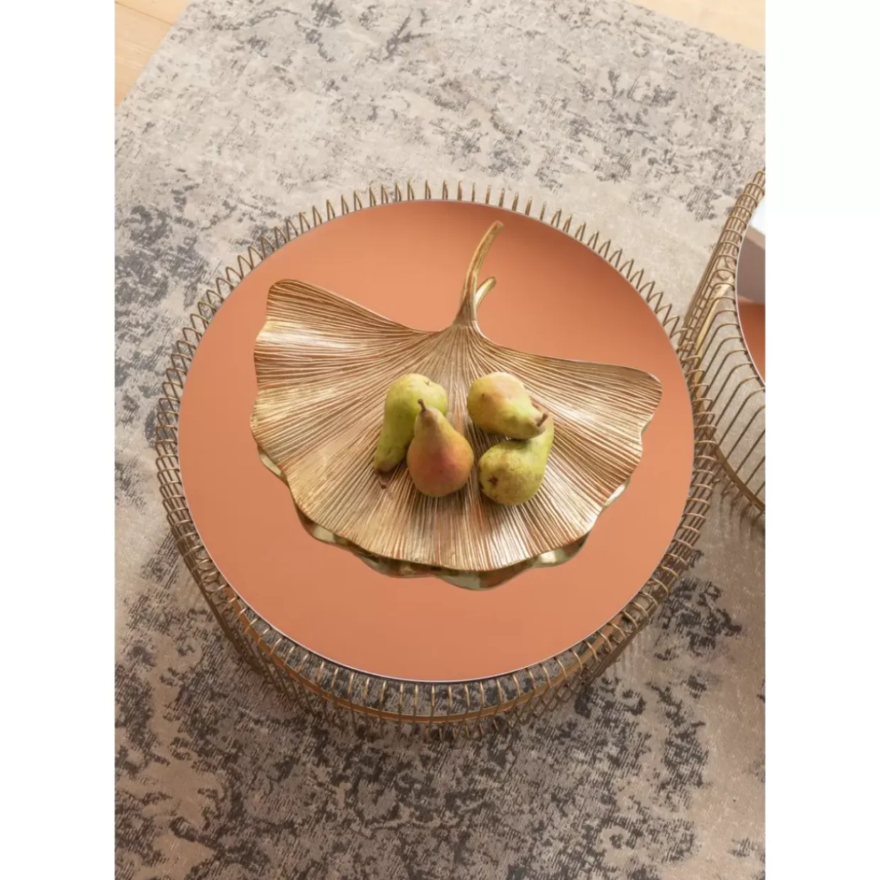 Wandschmuck Ginkgo Leaf 44Cm