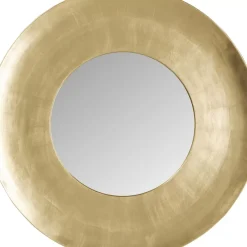 Wandspiegel Planet Gold O108Cm