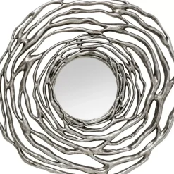 Wandspiegel Twiggy Silber O121Cm