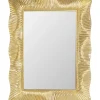 Wandspiegel Wavy Brass 94X124Cm