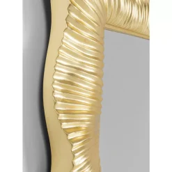 Wandspiegel Wavy Brass 94X124Cm
