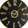 Wanduhr Casino Schwarz O76Cm