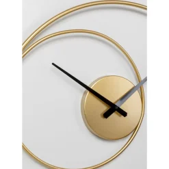 Wanduhr Circular Gold O74Cm