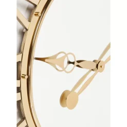 Wanduhr Giant Gold O120Cm