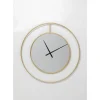 Wanduhr Magnificent Gold O90Cm