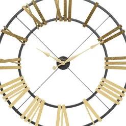 Wanduhr Nevio Brass O95Cm
