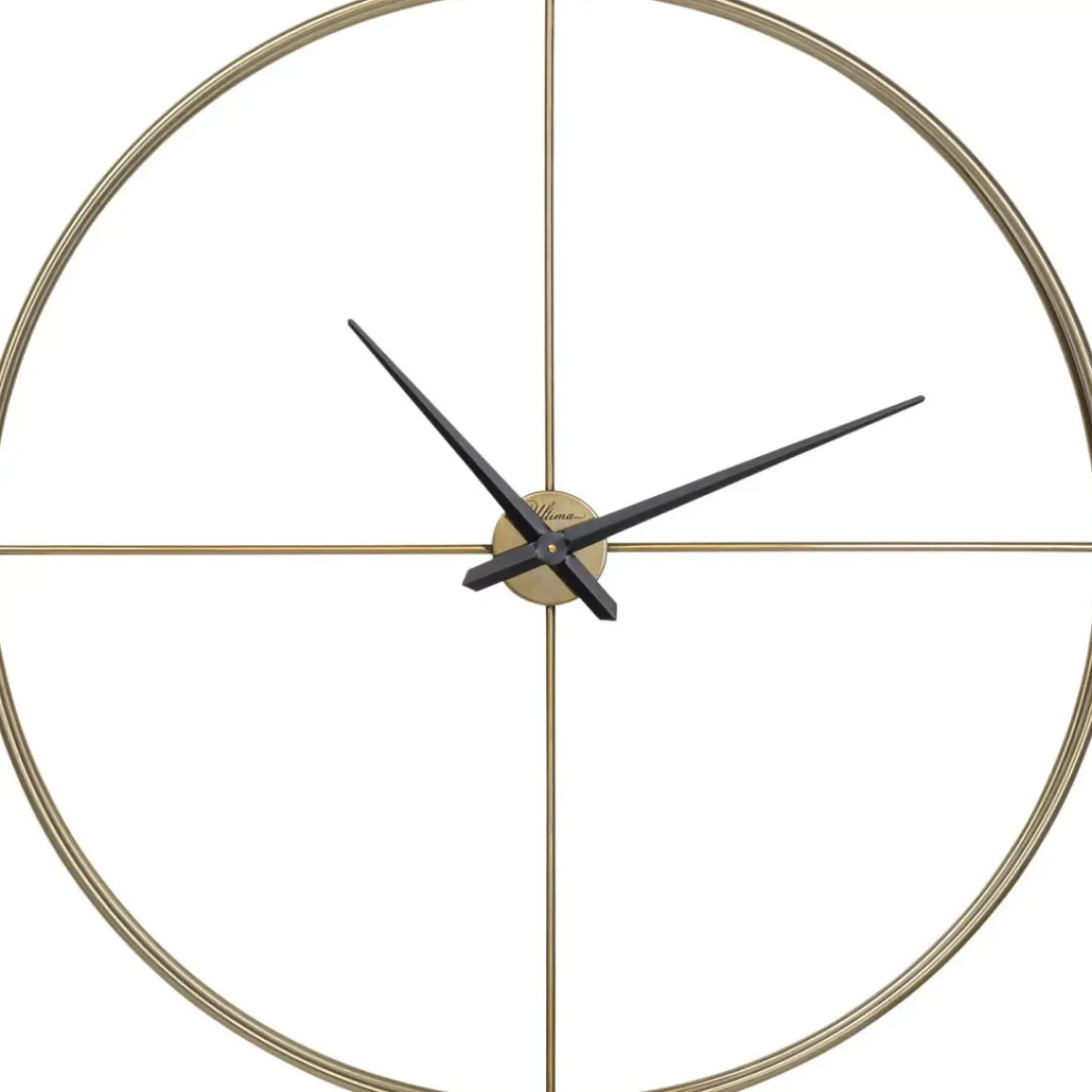 Wanduhr Simple Pure Brass O95Cm