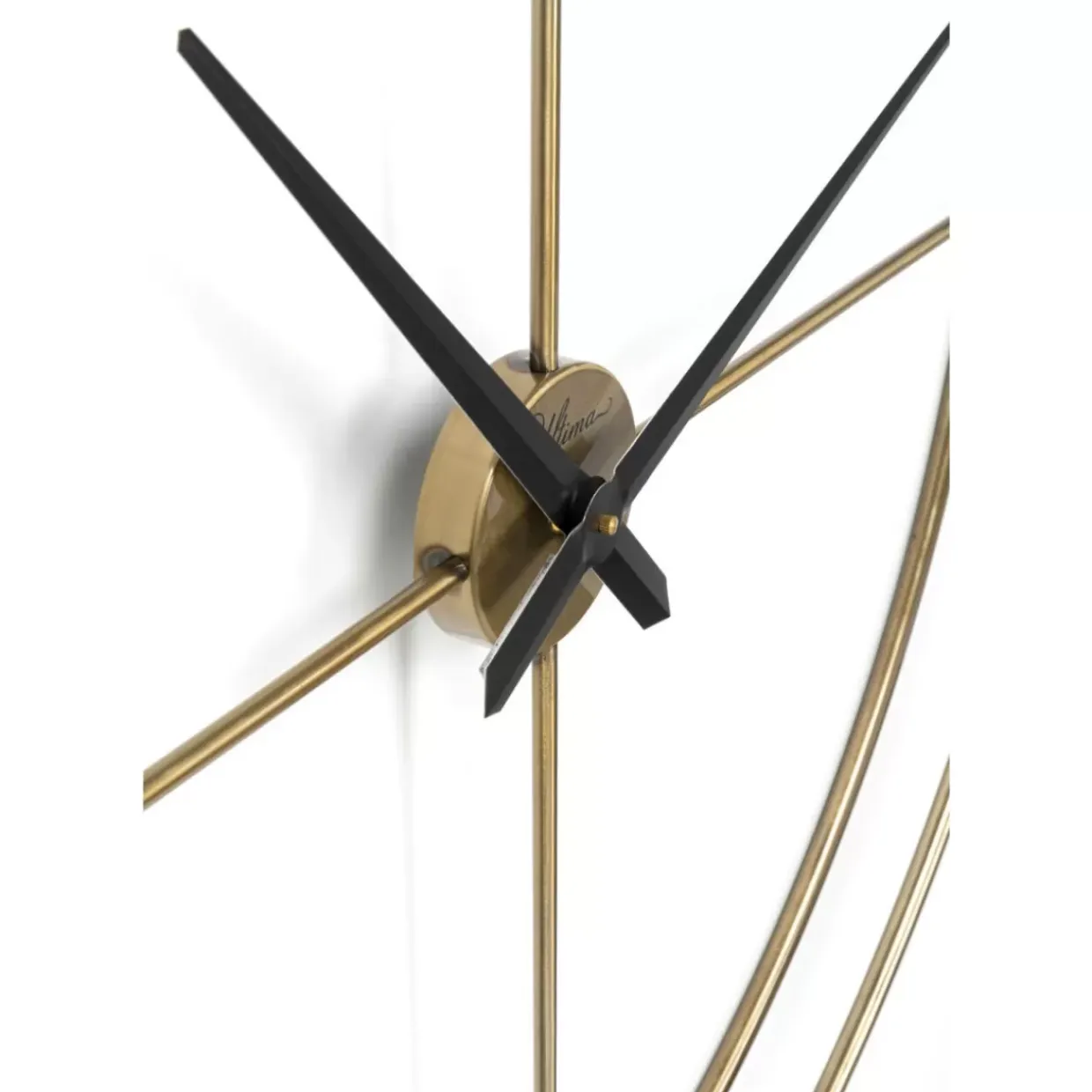 Wanduhr Simple Pure Brass O95Cm