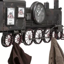 Wanduhr Train
