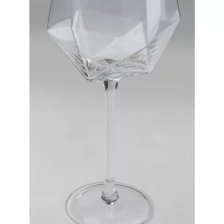 Weinglas Diamond Gold Rim