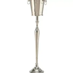 Weinkuhler Pillar Silber