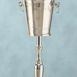 Weinkuhler Pillar Silber