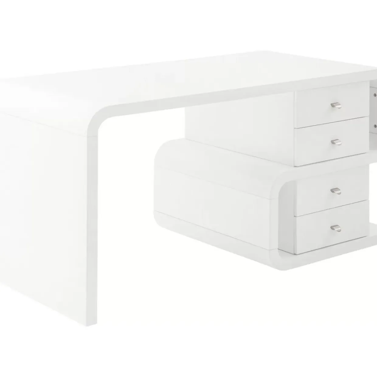 White Club Schreibtisch Snake 150X70Cm