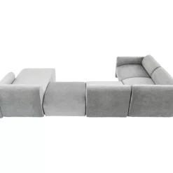 Wohnlandschaft 2 Lucca Grau Rechts 328Cm
